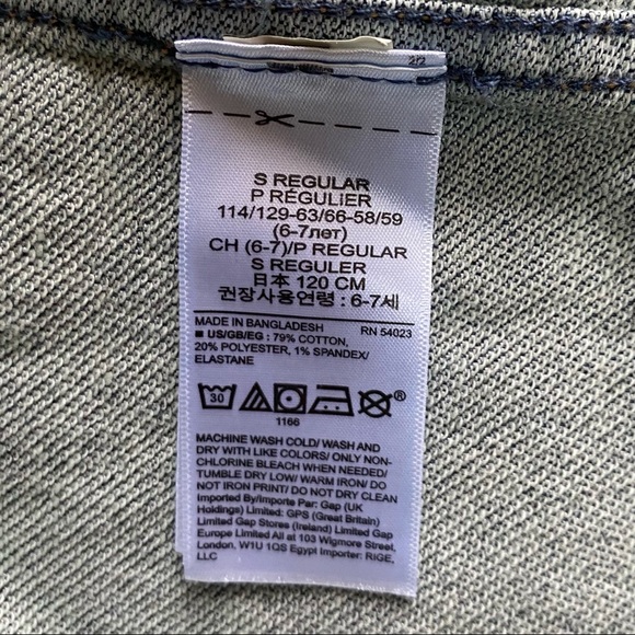 GAP Little Girl’s Denim Shirt/Jacket - Picture 5 of 5